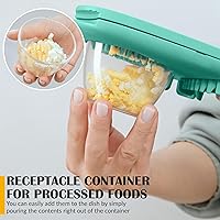 Vista 4 de CraftyCrocodile Cortador de Huevos para Huevos Duros - 3 Modos de Corte, Cortador de Huevos, Picador de Acero Inoxidable Resistente - Herramienta