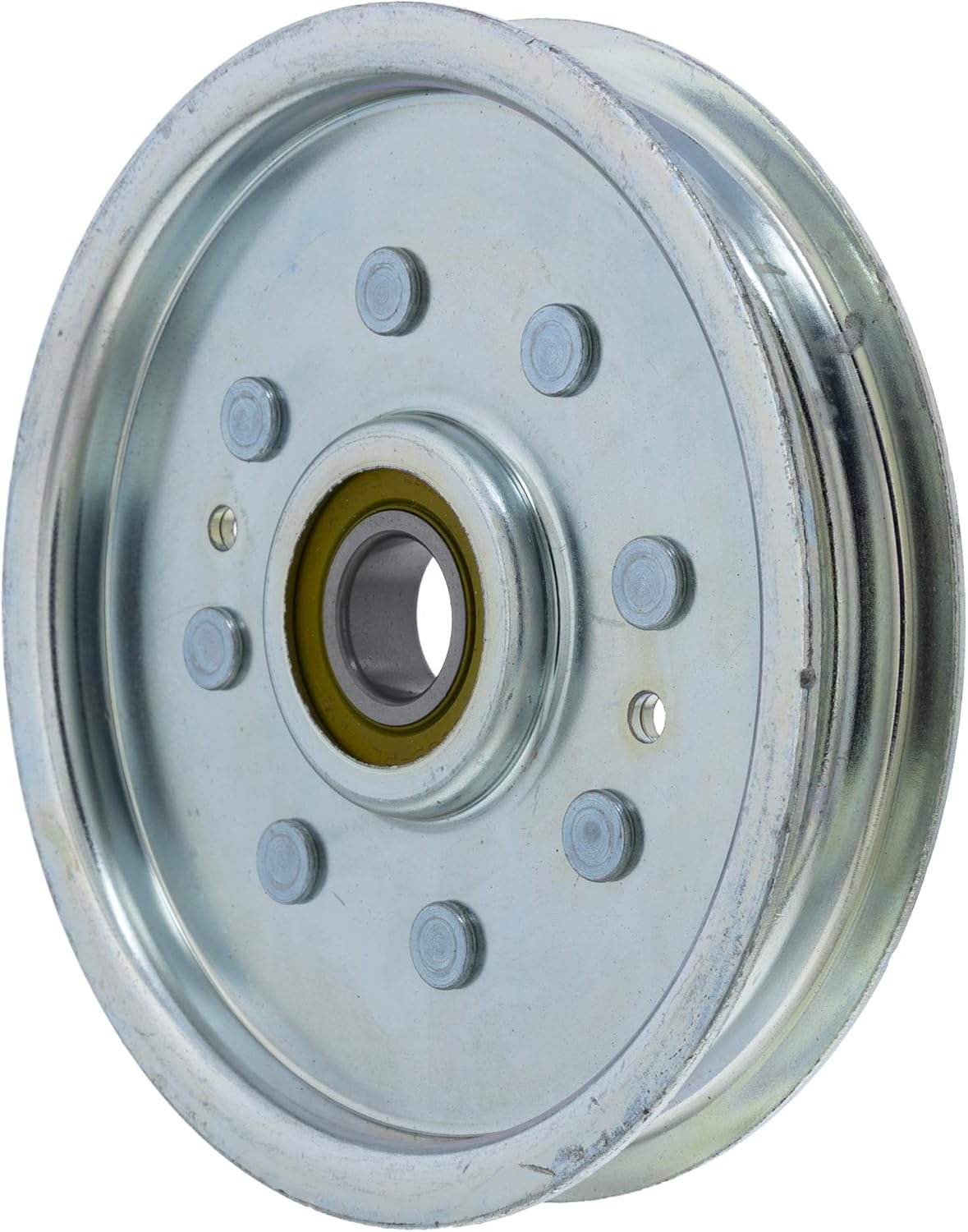 John Deere Genuine OEM Idler Pulley Sabre 1338 1438 1538 1546 1638 1646 Lawn Tractor Part # AM121108