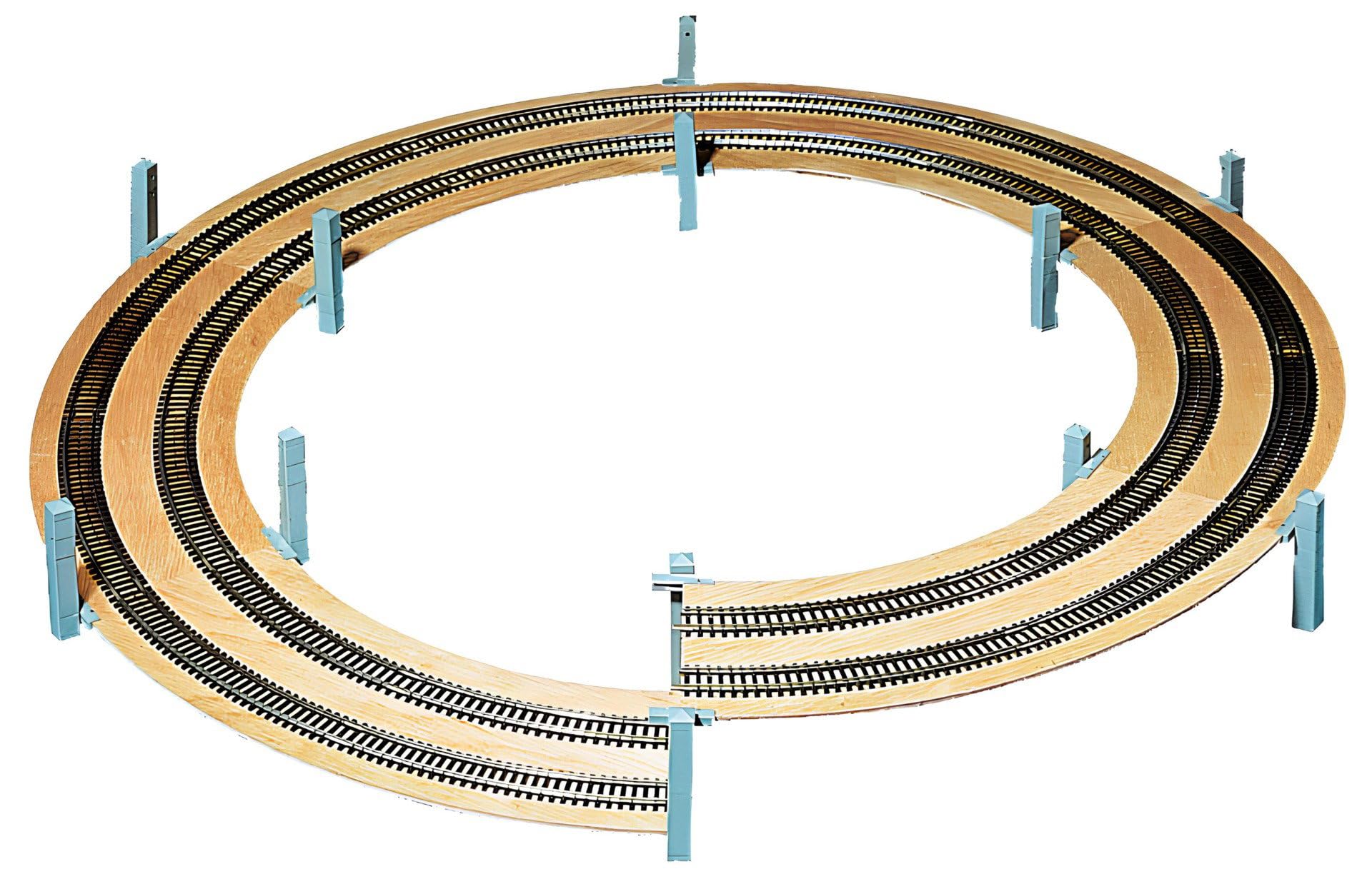 NOCH LAGGIES Gleiswendel-Komplettbausatz mit Gleisradius 194/230 mm, Aufbaukreis für Modellbahn Spur N, DIY Modellbau, Divers