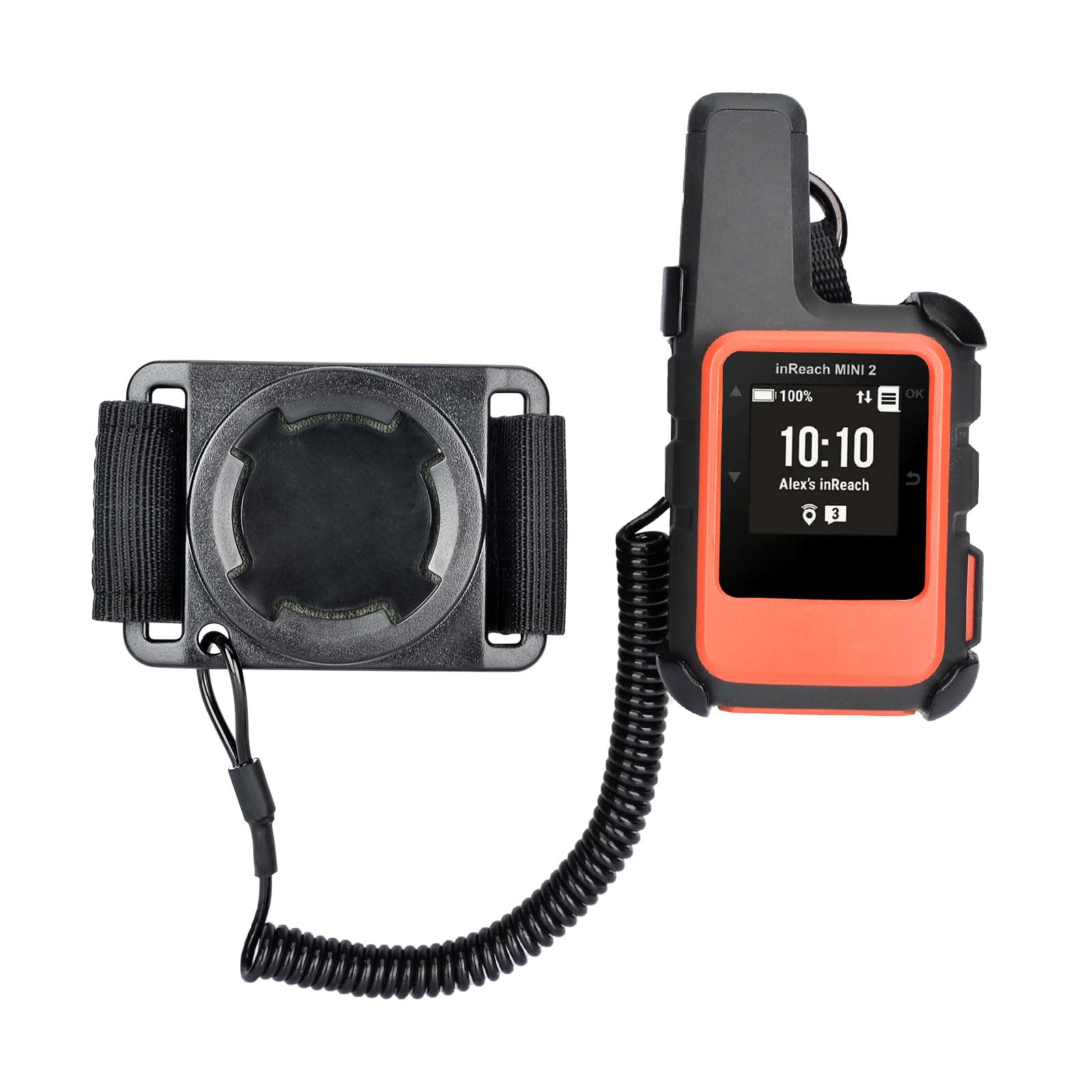 Backpack Tether Mount for Garmin inReach Mini & Mini 2, Backpack Tether Holder for Garmin Handheld GPS Devices - Great for Hiking & Hands-Free