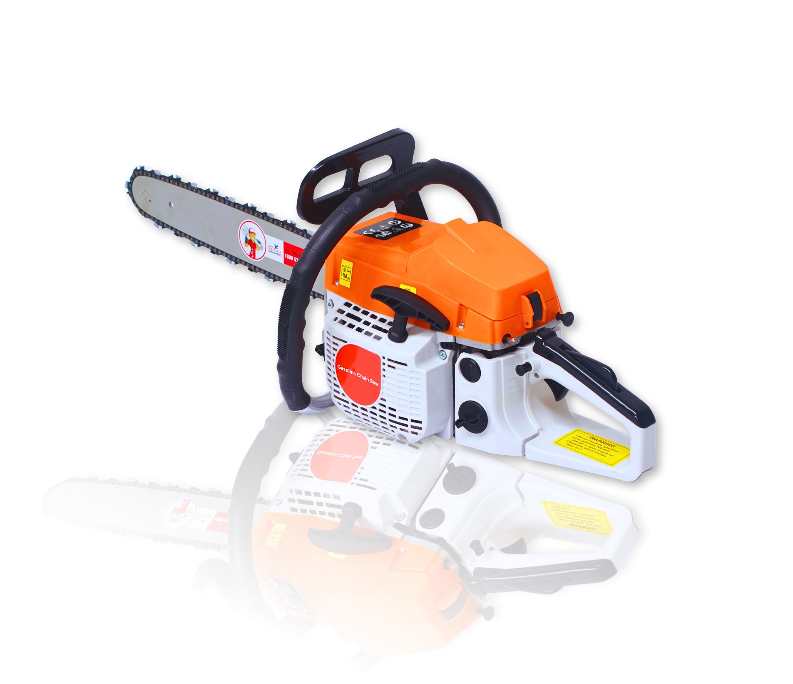 Sharp Garuda 18 Inch Petrol Chainsaw | 58cc 2-Stroke Engine, Wood Cutting Saw Machine | Heavy-Duty Tree Cutter Tool for Garden & Farming Branch Felling, Trimming & Outdoor Use-image-49