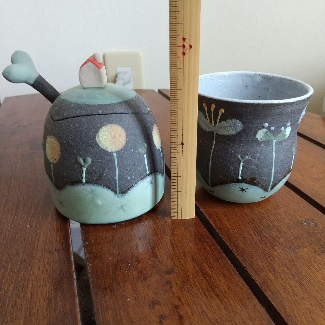 Akemi Nakamura (Nakamura Pot) Sugar Pot and Free Cup