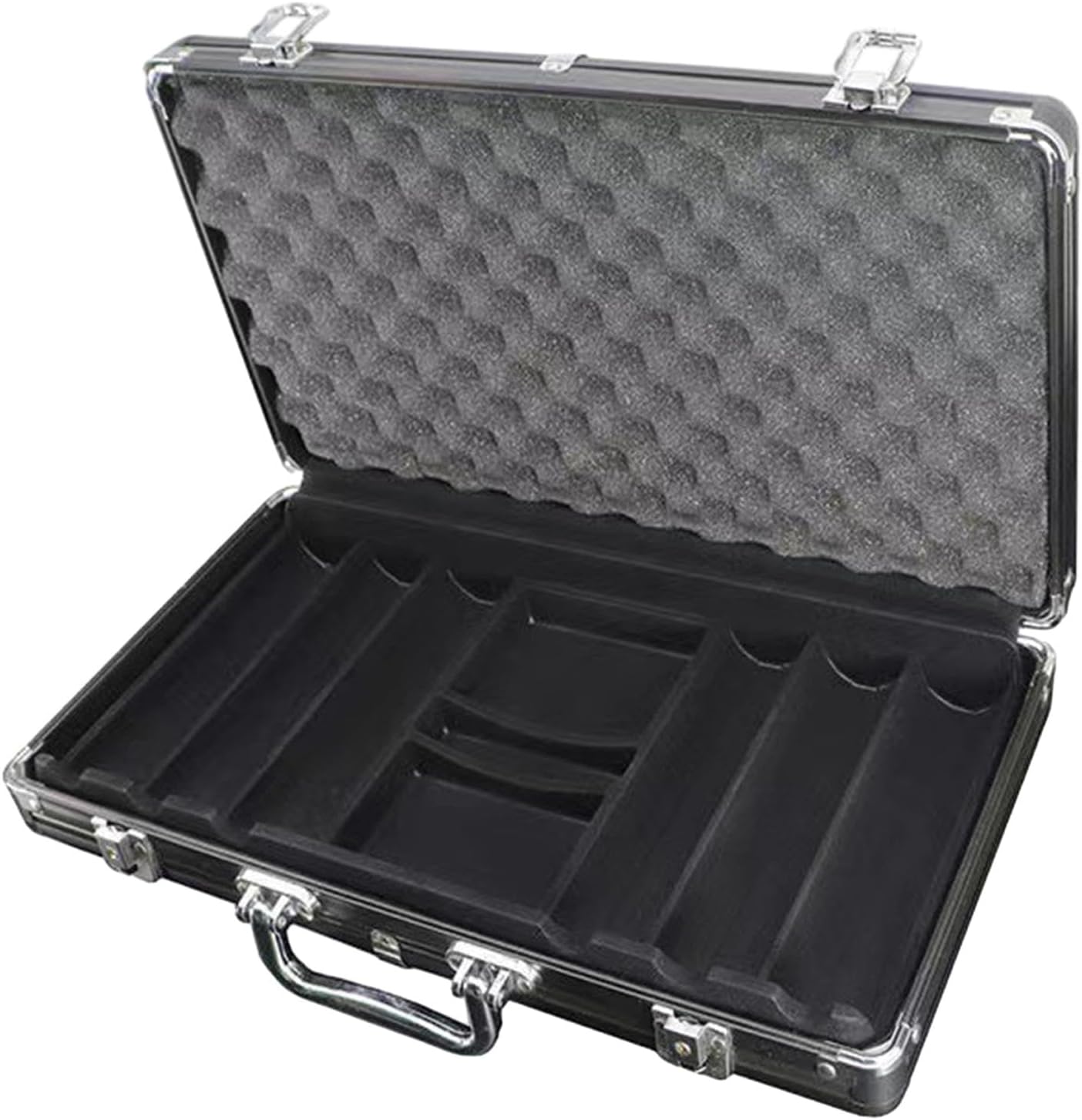 Chip Set Box Solid Anti Collision with Handle Portable Chip Carry
