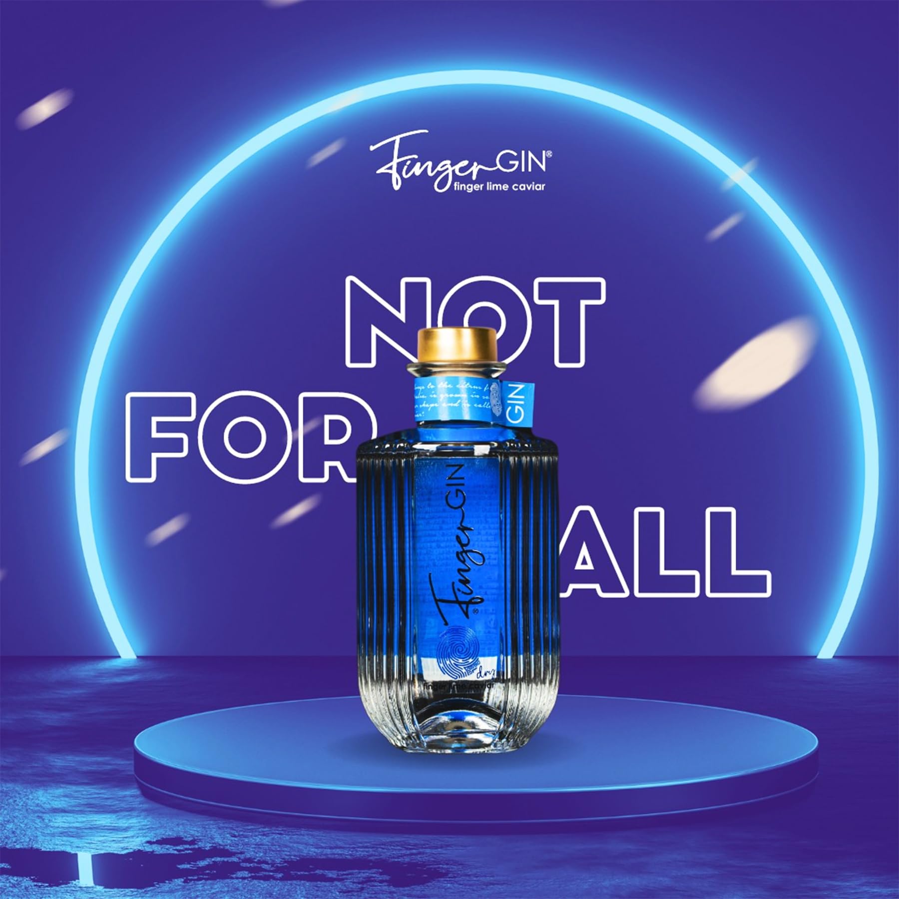 FingerGIN Trio Collection – Confezione 3x70 cl: Pink Pearl, Green Faustrime, Blue Dry – Gin Artigianale Italiano al Finger Lime, Perle di Lime
