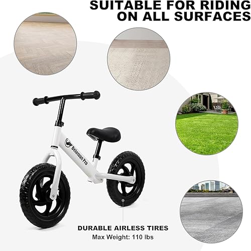 Miniatura 5 de Kids Balance Bike 2 Year Old, Toddler Bike for 2-5 Years Boys and Girls, Early Learning Interactive Push No Pedals Balance Bikes for Kids with