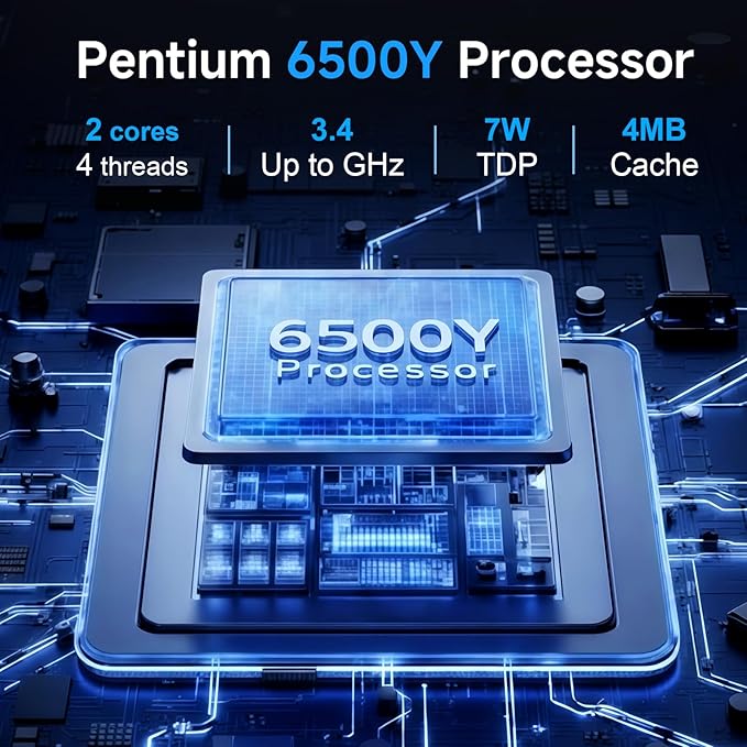 Laptop 15.6" 32GB RAM 512GB SSD Pentium 6500Y FHD IPS miniatura 4