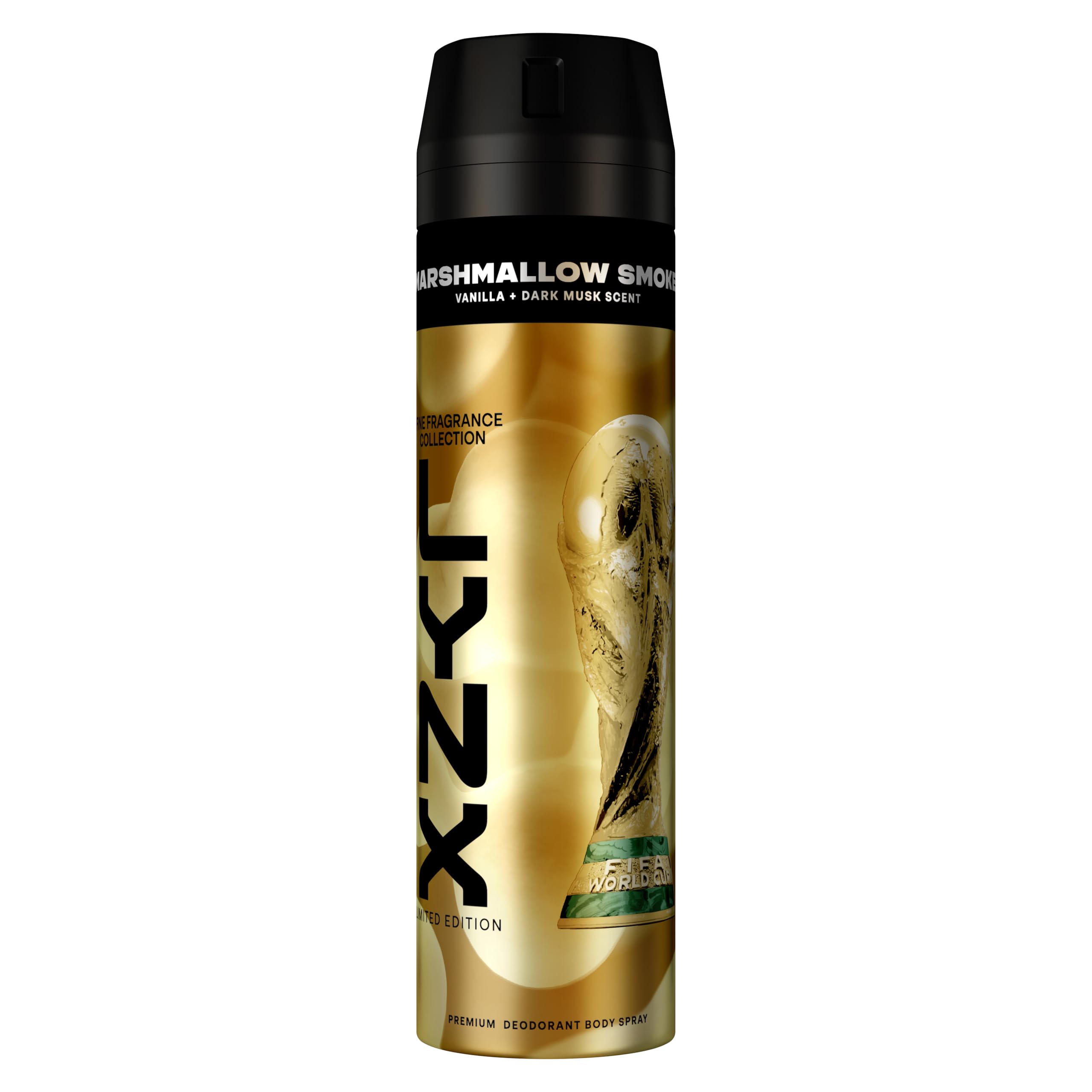 Lynx Limited Edition FIFA Fine Fragrance Collection Marshmallow Smoke Premium Body Spray 200 ml