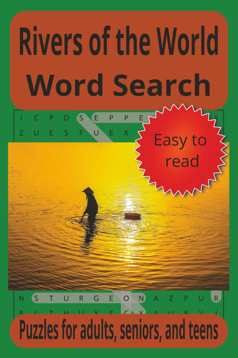 Rivers of the World Word Search: Puzzles for adults, seniors, and teens