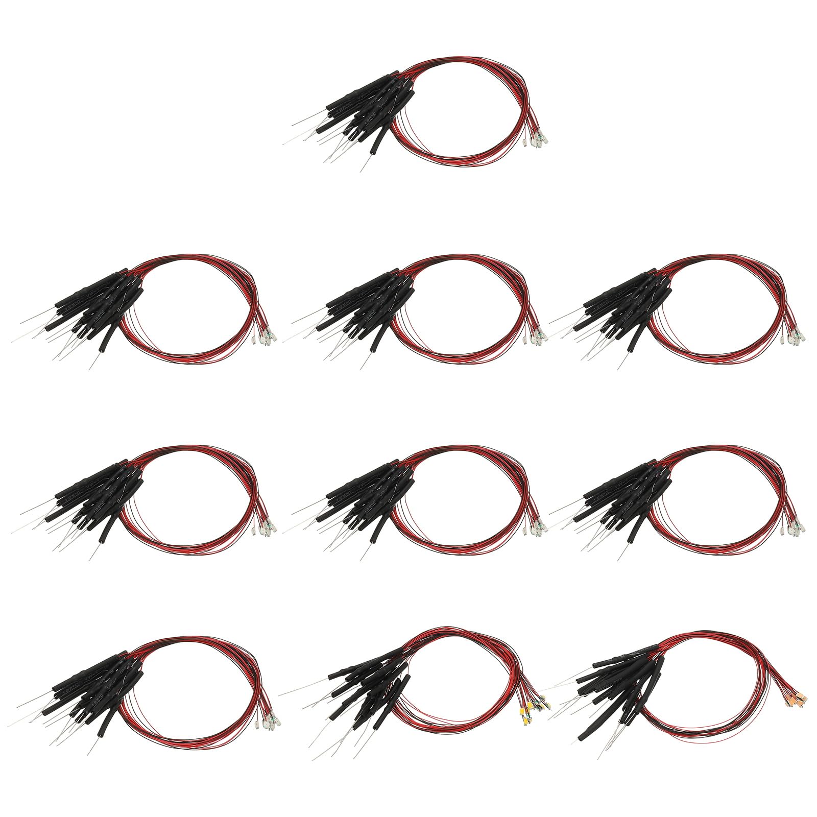 LED 1206 pré-câblées mini diodes 9-12V bricolage modélisme - 7