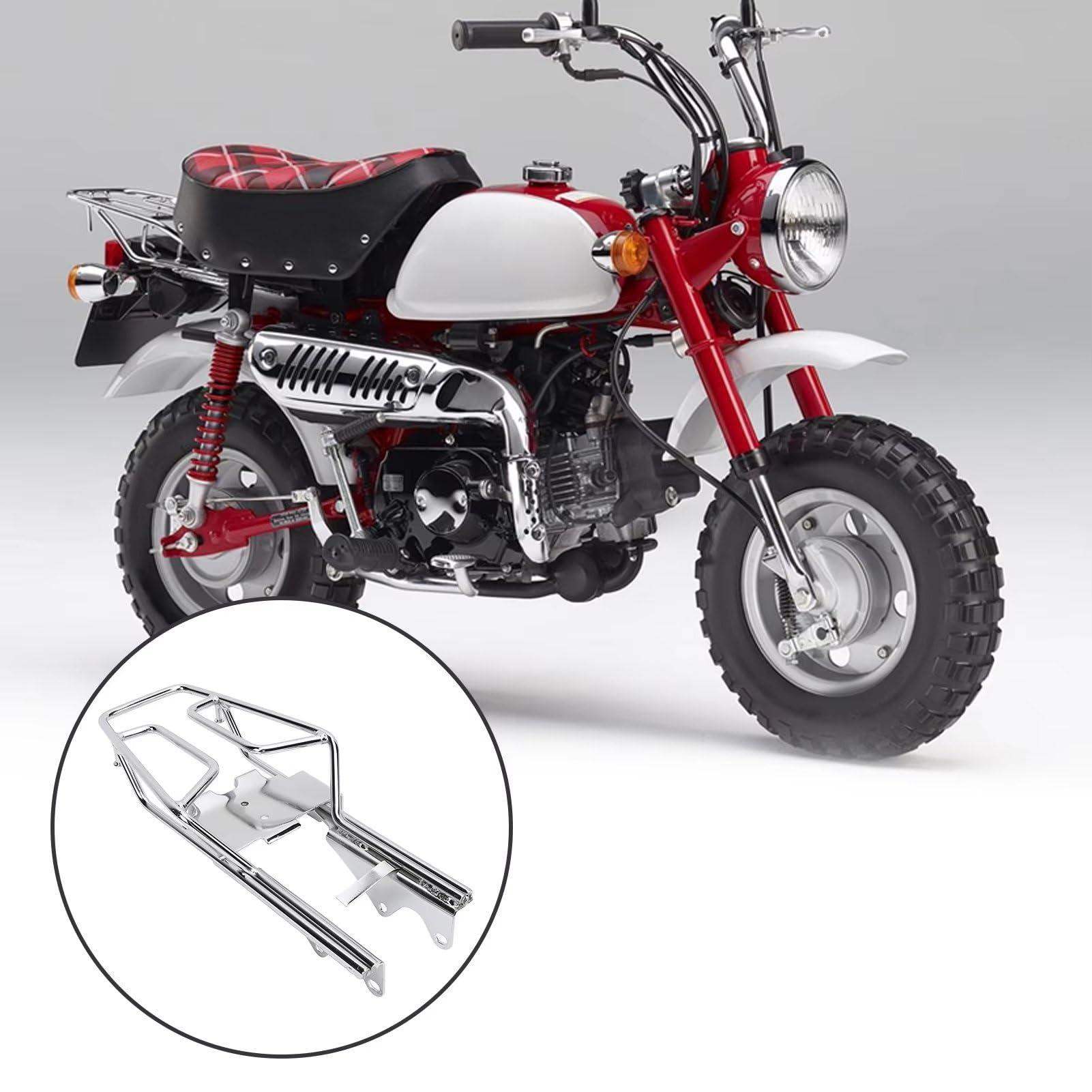 Para Monkey Para Z50 Para Z50J Para Skyteam Para Z50A Portaequipajes Trasero Acero Con Soldadura Sin Costuras Portaequipajes Moto