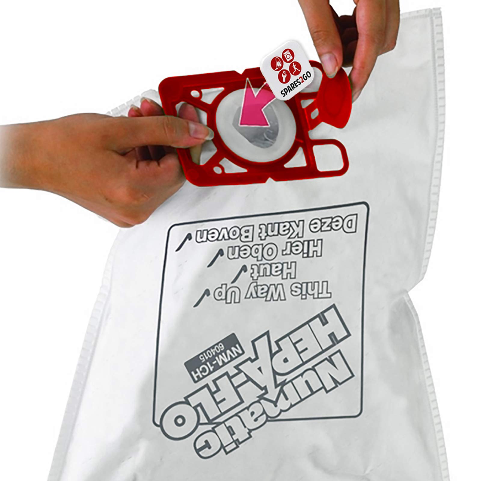 Numatic Hepa-Flo Lot de 30 sacs à poussière + tablettes désodorisantes pour aspirateur Henry Hetty Harry James
