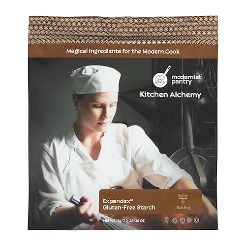 Expandex GF - Almidón de tapioca mejorado – 1 kg/2.2 lbs/36 oz Sin OMG sin gluten vegano OU Kosher certificado (perfecto para hornear sin gluten)