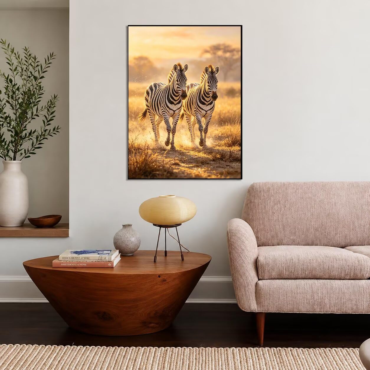 5D Diamond Painting Erwachsene Zebra Eckige Steine 60x80-1172