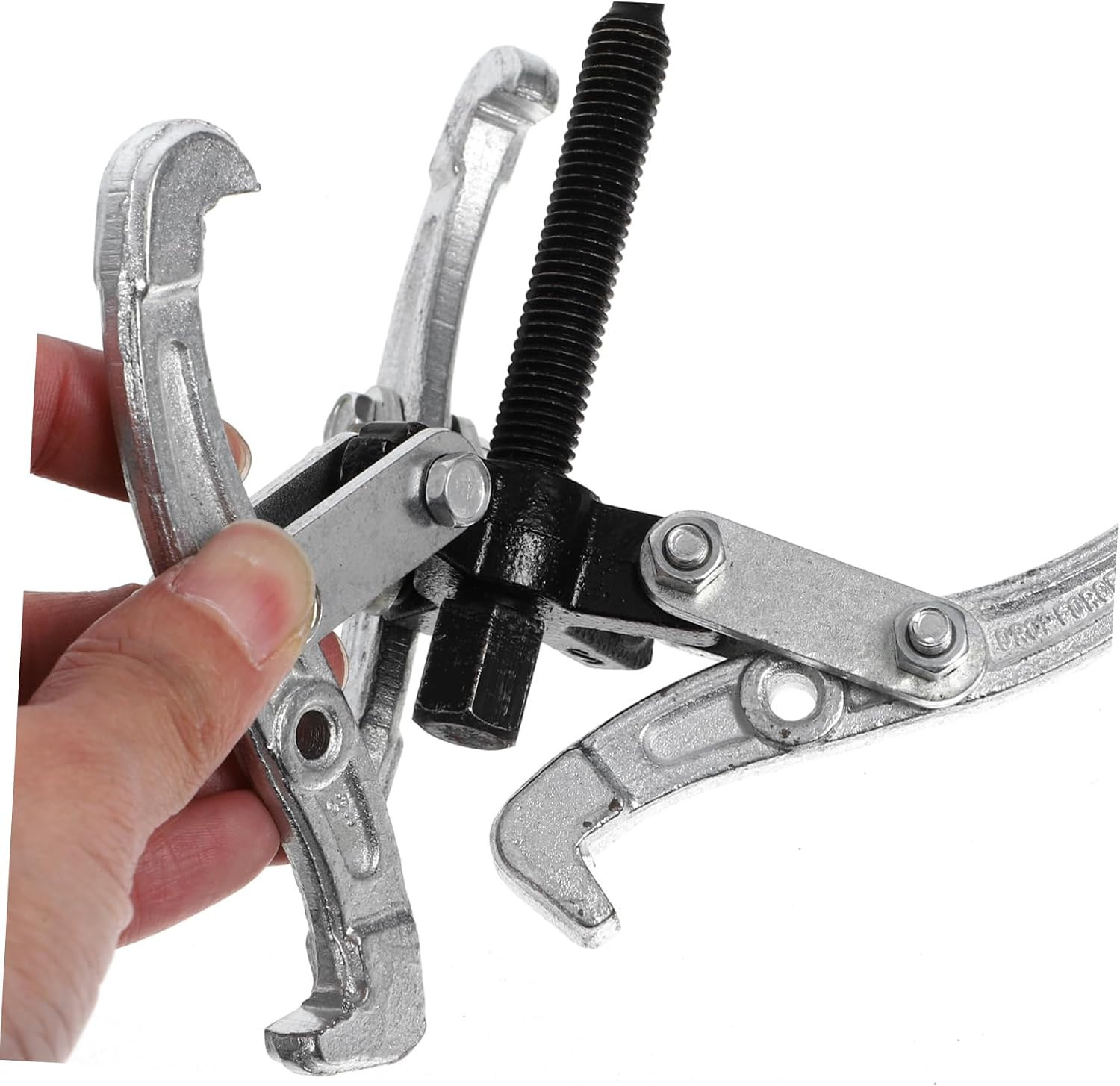 1Pc Premium Three Jaw Puller Durable Bearing Gear Puller for Efficient Work Easy to Use and Store for Automotive and Mechanical Applications