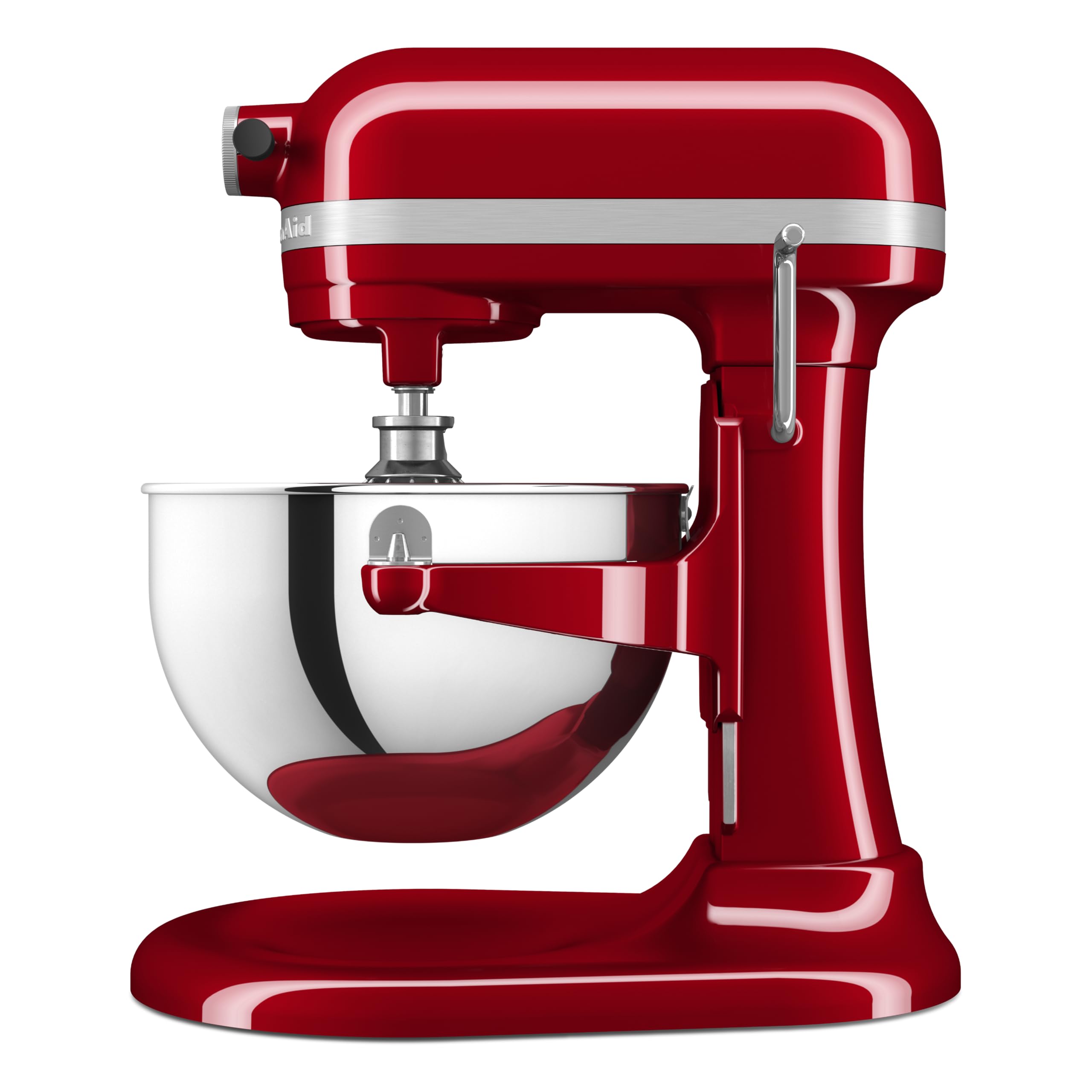 KitchenAid Robot Pâtissier Heavy Duty 5.2L, Corps & Engrenages Tout Métal, 11 Vitesses, Flex Edge, 67 Points de Contact, Rouge Empire