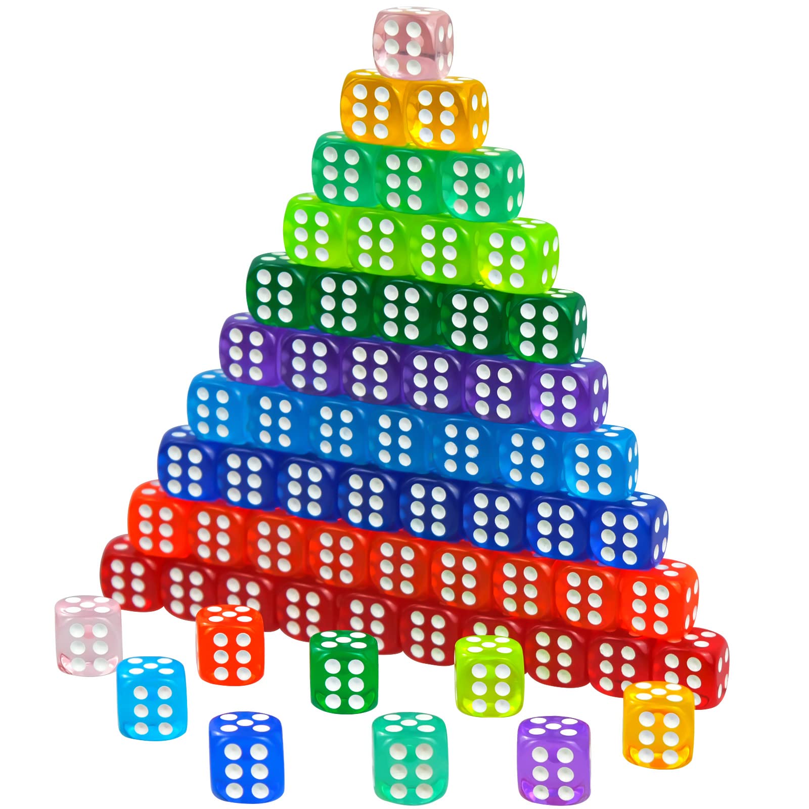 Mini Dés 6 Côtés 5 Mm – Lots De Dés à Jouer, Dés De Fête, D6 Pour Jeux De Table Lot Dés Miniatures