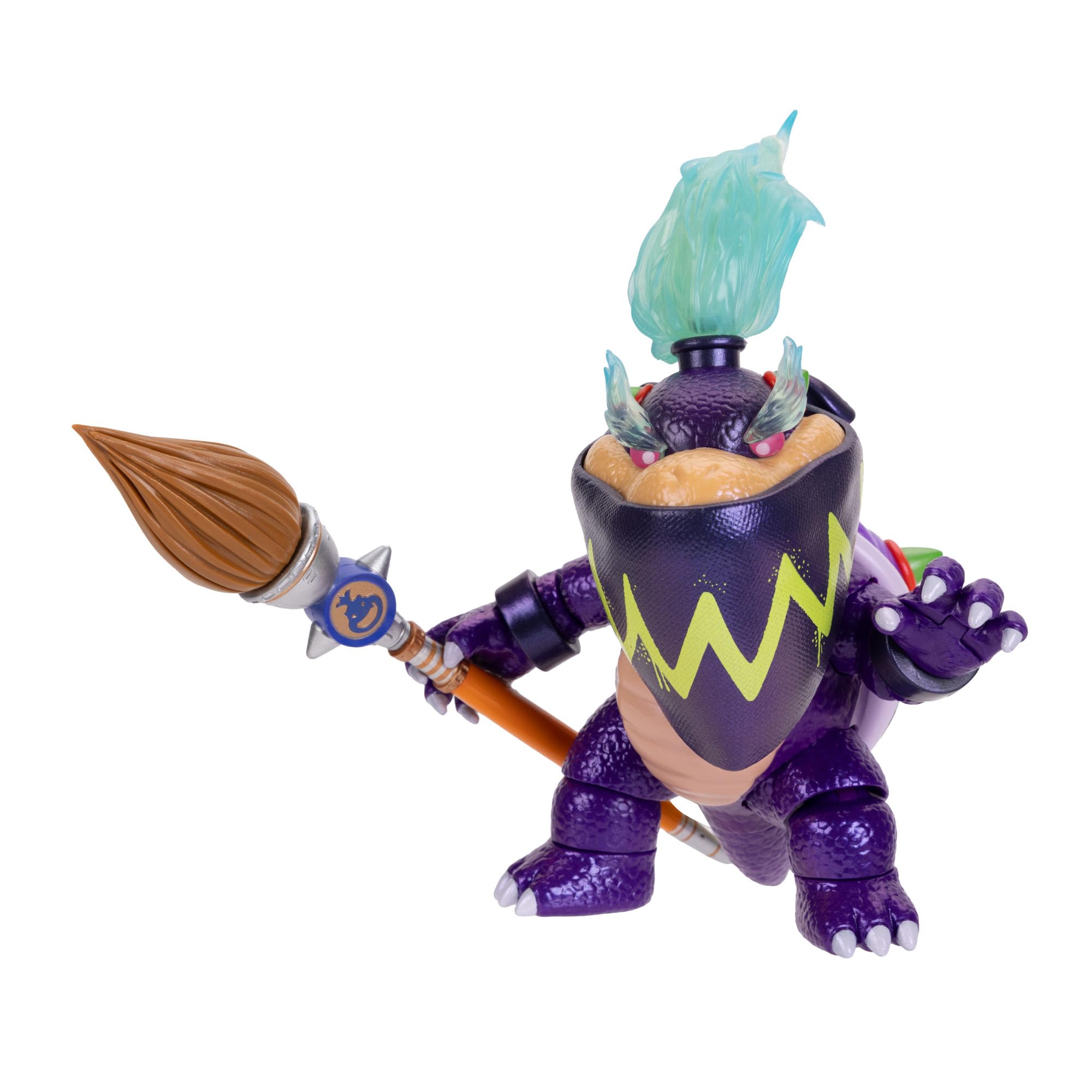 Jakks Pacific Super Mario Galaxy Movie Bowser Jr. 12,7 cm figurka | Jakks Pacific Figurka Super Mario Galaxy Movie Bowser Jr. 5"/12,7 cm, oficjalna licencja, dla dzieci w wieku od 3 lat
