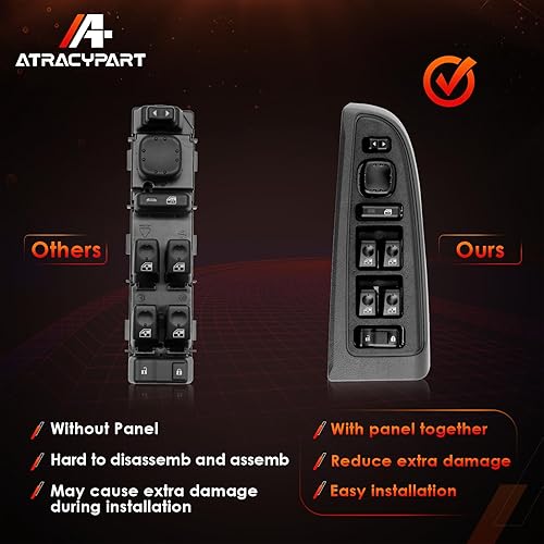 15883323 Front Left Power Master Window Switch Compatilbe with 2003-2006 Chev 15883323 Front Left Power Master Window Switch Compatilbe with 2003-2006 Chev