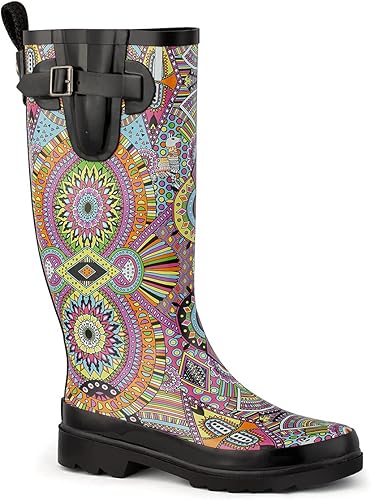 Vista 7 de Sakroots Botas de lluvia Rhythm para mujer