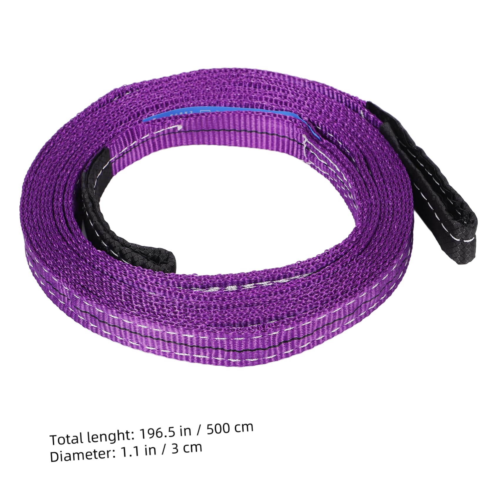 Ciieeo Hebeband aus Polyester mit Hoher Tragkraft 1t und 5 Meter Länge für Baustellen und Lager Stabiles Umzugsgurt zum Sicheren Heben und Transportieren Schwerer Lasten