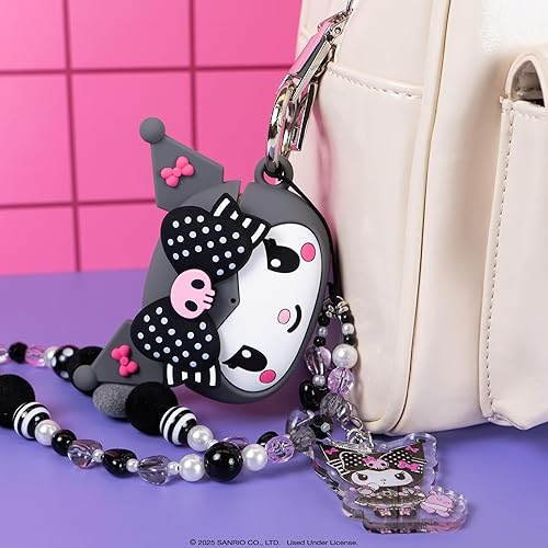 Miniatura 4 de iFace My Melody 50th and Kuromi 20th Anniversary Case Compatible con AirPods Pro 1Pro 2 - Bonita funda protectora de silicona mosquetón incluido