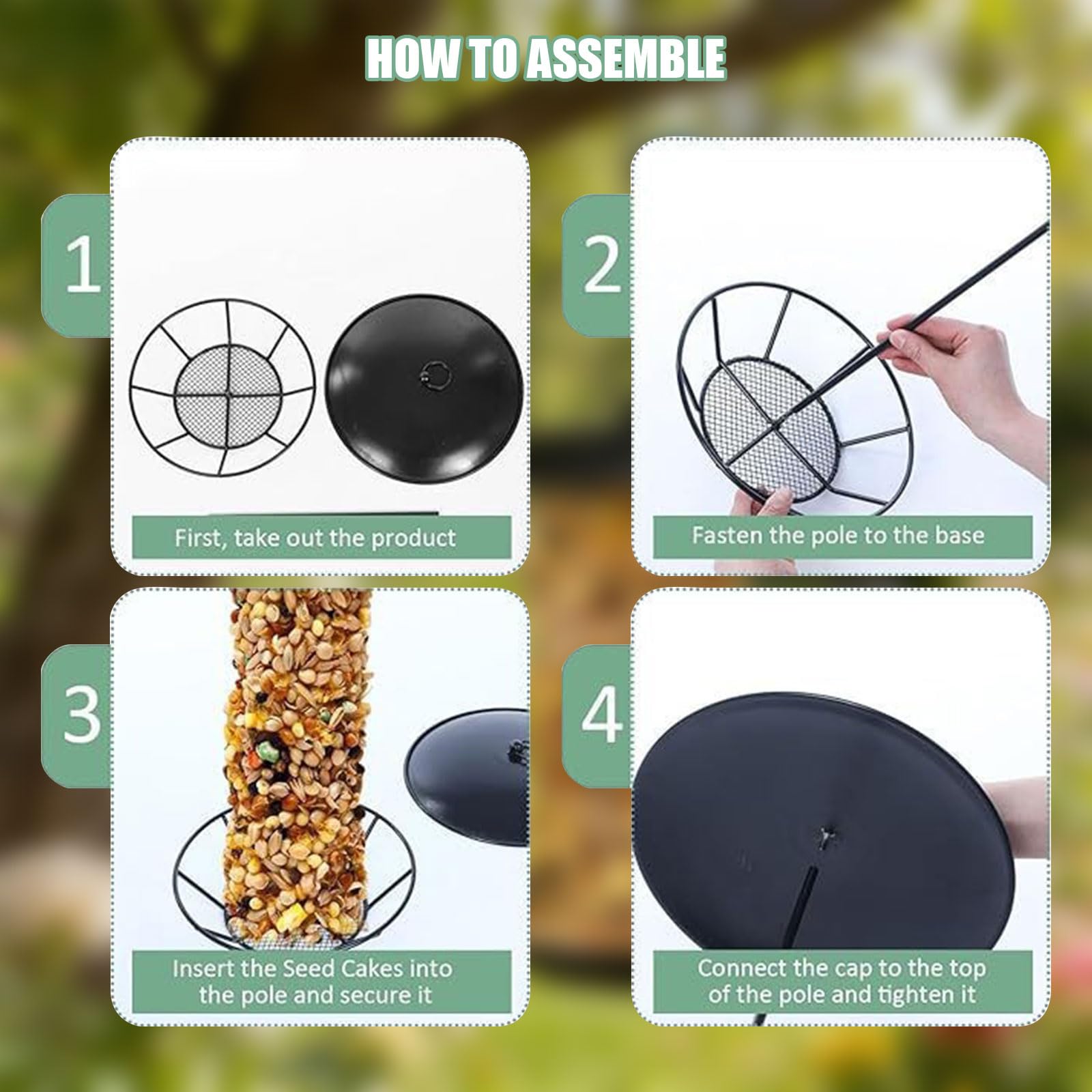 De 2 comederos para pájaros Colgantes de Gran Capacidad, Espacioso alimentador para observación de Aves, para Amantes de Las Aves ocupadas, alimentador de Vida Silvestre