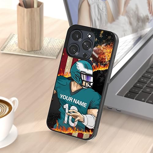 Miniatura 4 de Fundas personalizadas para teléfono de fútbol con diseño de camiseta para hombres y hombres iPhone 7 8 11 12 13 14 Pro Max Plus Mini Xr SE Samsung Z