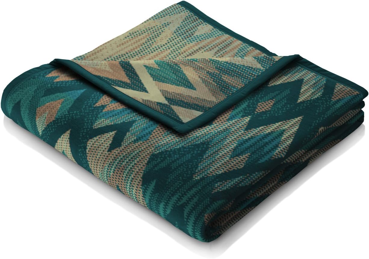 Bocasa Biederlack Visiona Cotton Blanket Throw, 150x200 cm Prisma
