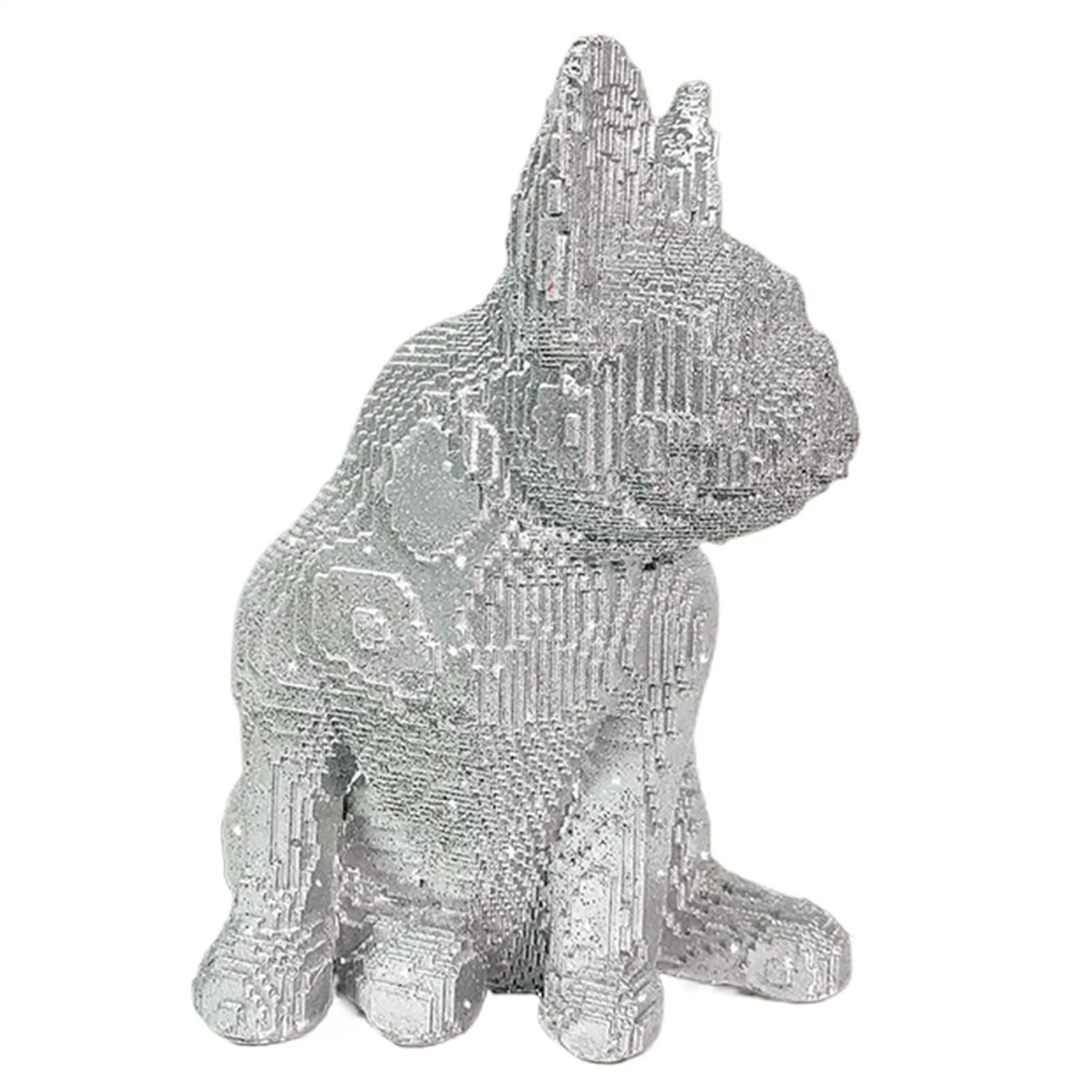 Statue Bouledogue français pour décorer votre salon, étagère de bureau et terrasse