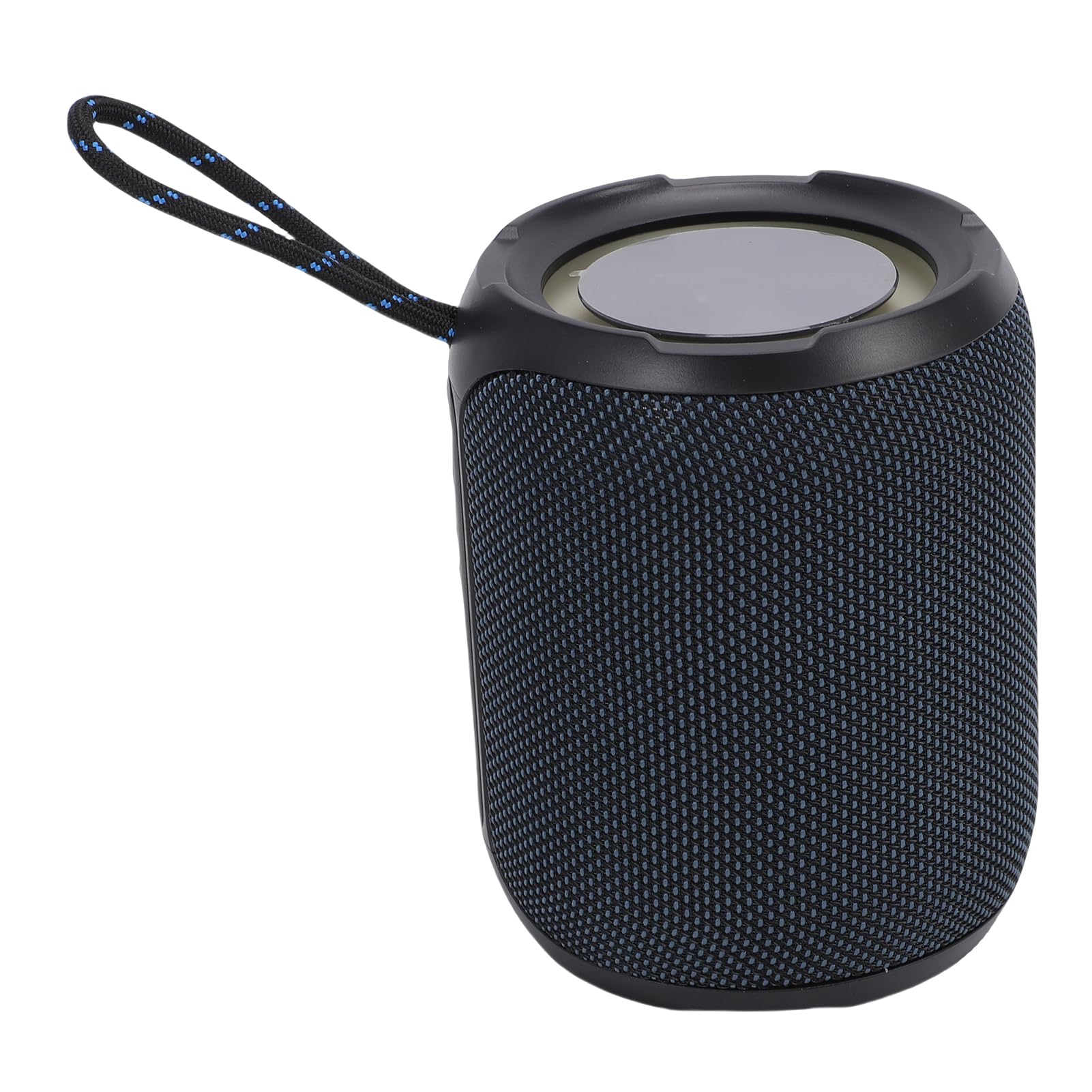 Cassa acustica con grado di protezione IPX7, subwoofer attivo da 5200 mAh, realizzata in ABS siliconico, dimensioni 130 x 130 x 105 mm.