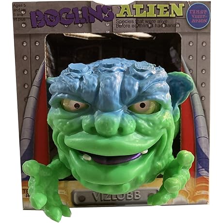 Alien Vizlobb 8” Ghoulish Green Collectible Figure