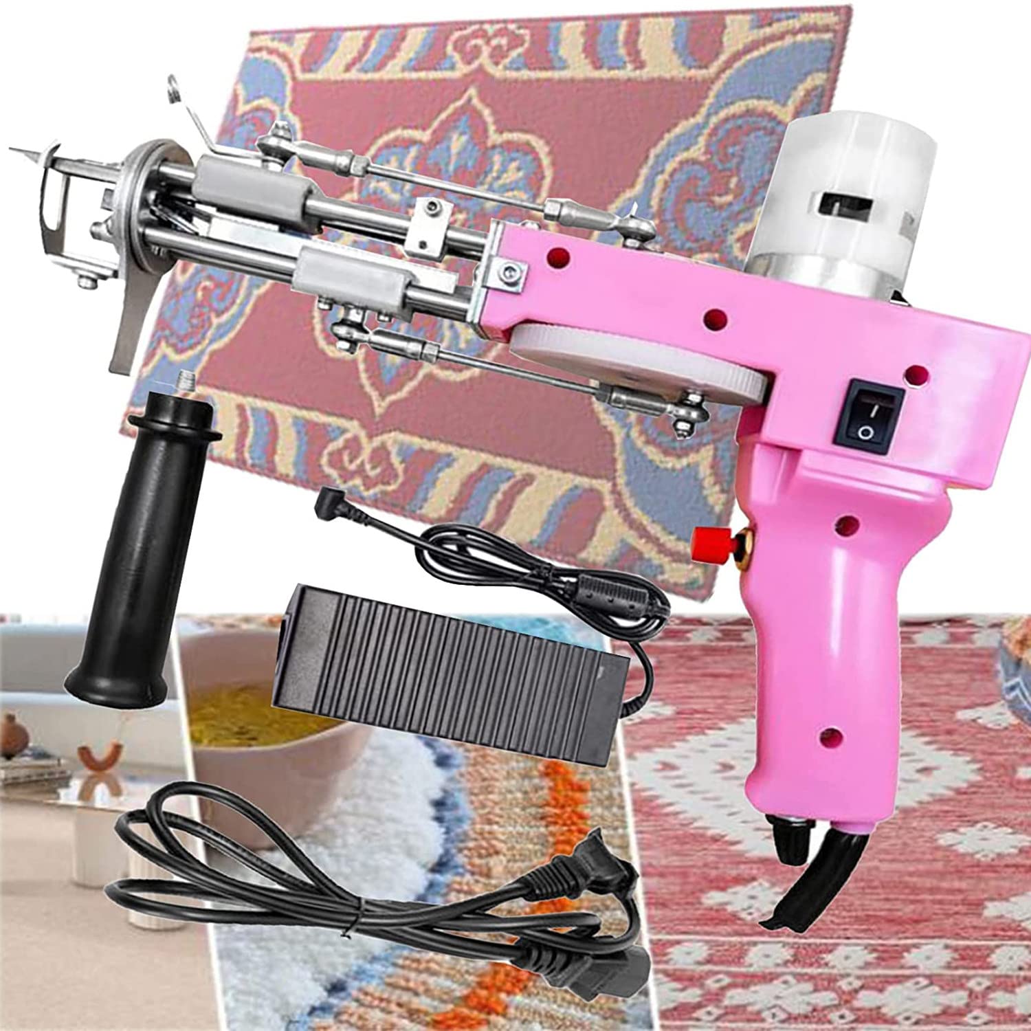 Buy DWYMJ Electric Carpet Tufting , 2 in 1 Cut Pile and Loop Pile Rug