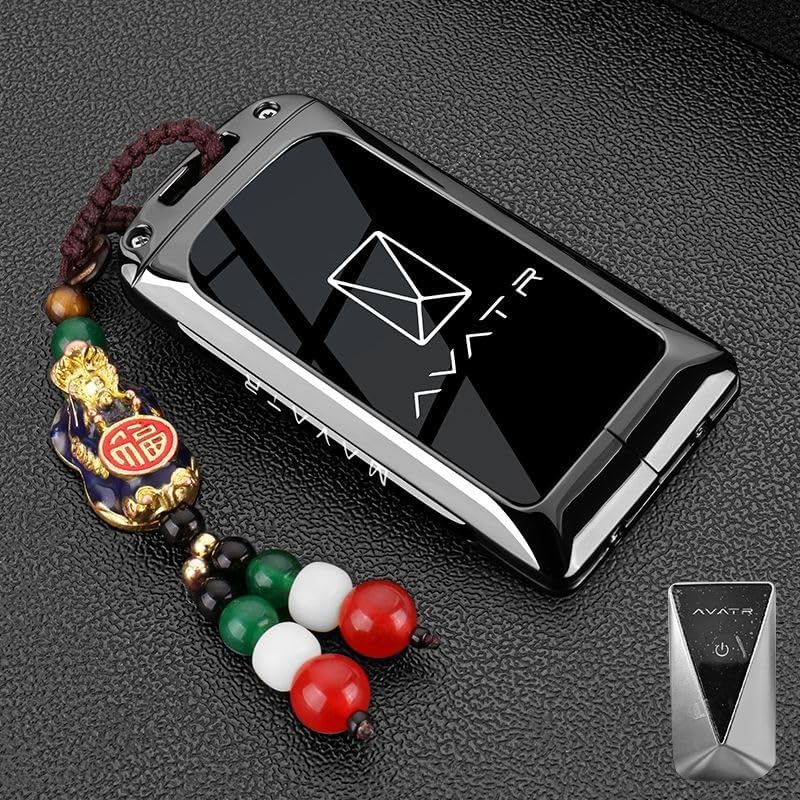 AUTO - Car Key Case for Avatr 07 11 12 E16 MAXs Car-Styling Remote Decoration Cover Shell Keychain Holder Fob Bag Interior Accessories (case with chain-1PC fit for Avatr)
