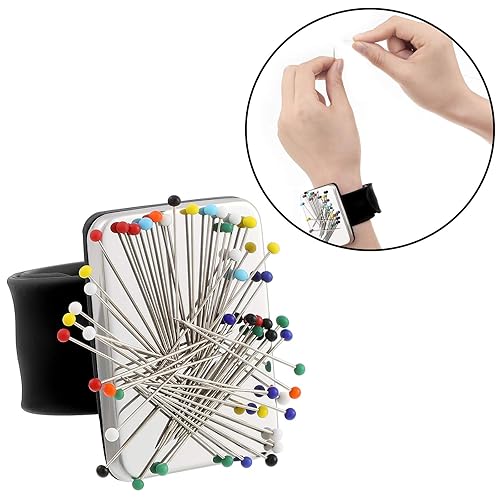 Vista 57 de WILLBOND Alfiler magnético para coser muñeca con 3 piezas de acero inoxidable, peine de cola de rata, peine de cola de rata, pinzas para el cabello