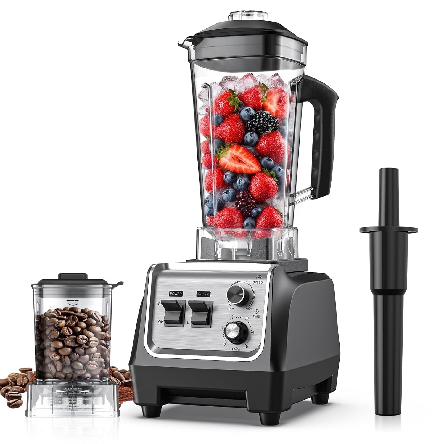 Blender for Smoothies with 1800 Watt Motor Powerful Countertop Blenders for Kitchen 70OZ Large Capacity Smoothie Blender and Grinder Combo for Ice Crush Frozen Drinks Puree image 1