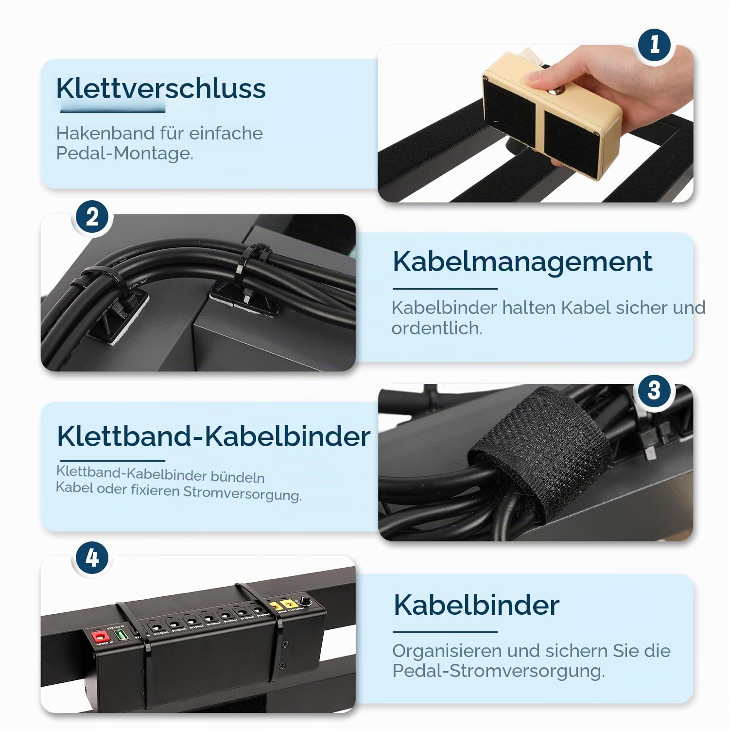 Ghost Fire SPL-2.5 Pedalboard aus Aluminiumlegierung für Gitarre, superleichter Effekt, 34,8 x 26,9 cm, mit Tragetasche