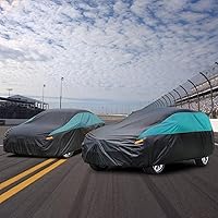 Vista 6 de Cobertor impermeable para automóvil, para todo tipo de clima, ajuste universal