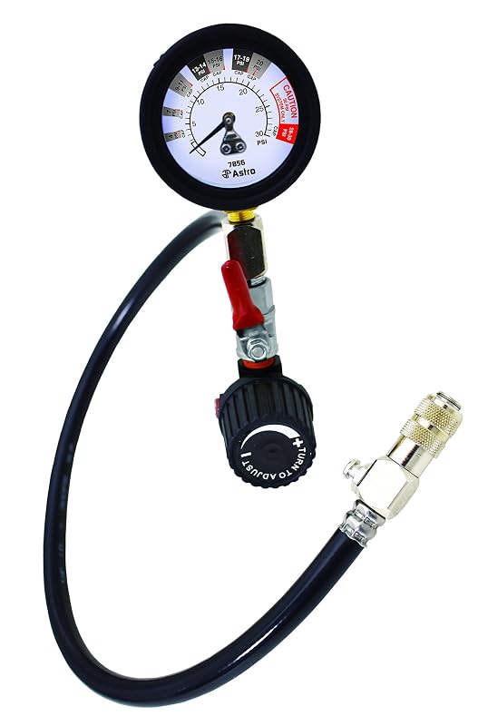 Testador de Pressão de Sistema de Arrefecimento Pneumático Universal AP 7856