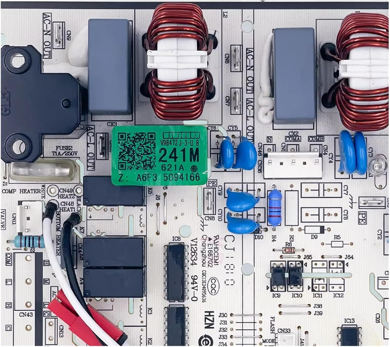 for Haier Air Conditioner Outdoor Unit Control Board 0011800241M Circuit PCB Conditioning Parts ，Reliable Operation