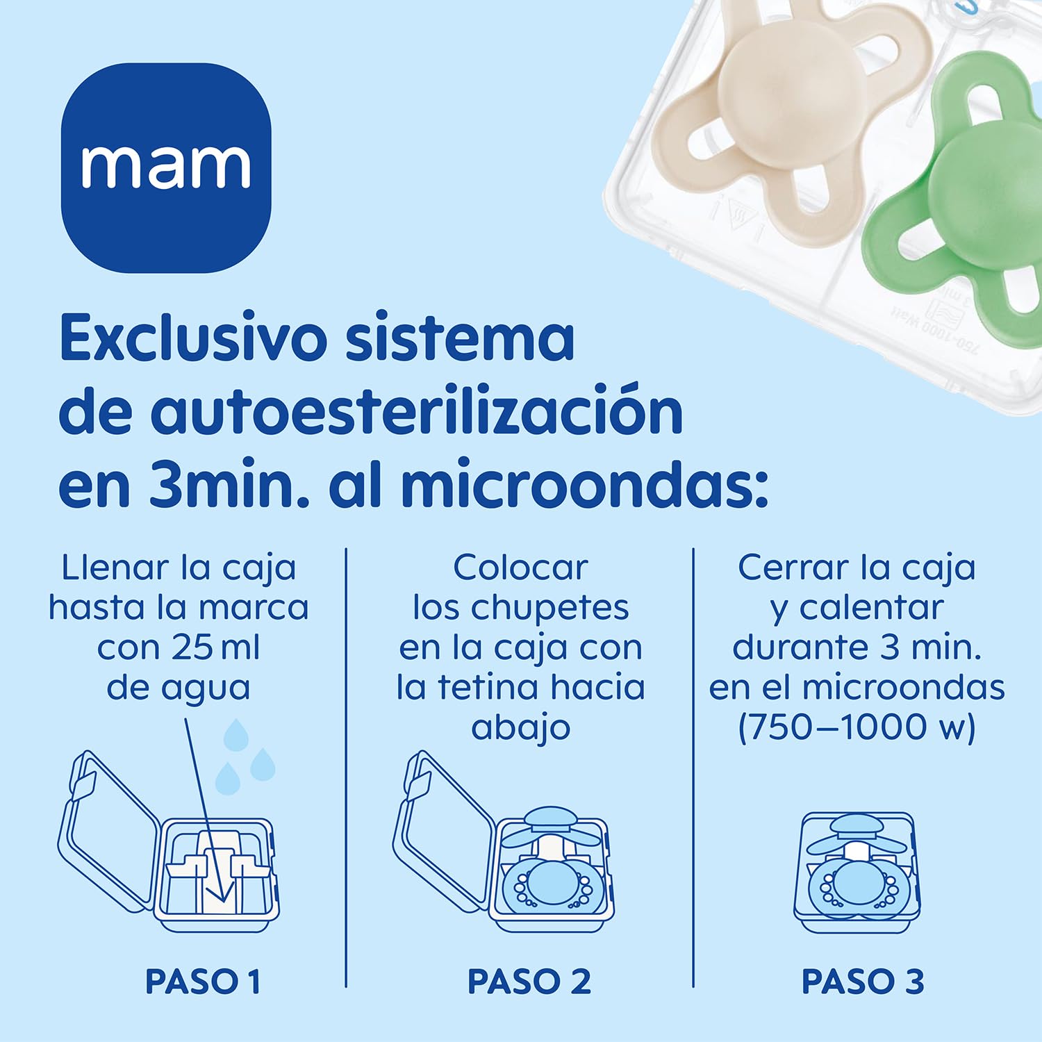 Mam Fopspeen Original Puur Nacht Silicone 0-2 Maanden Unisex 2 Stuks