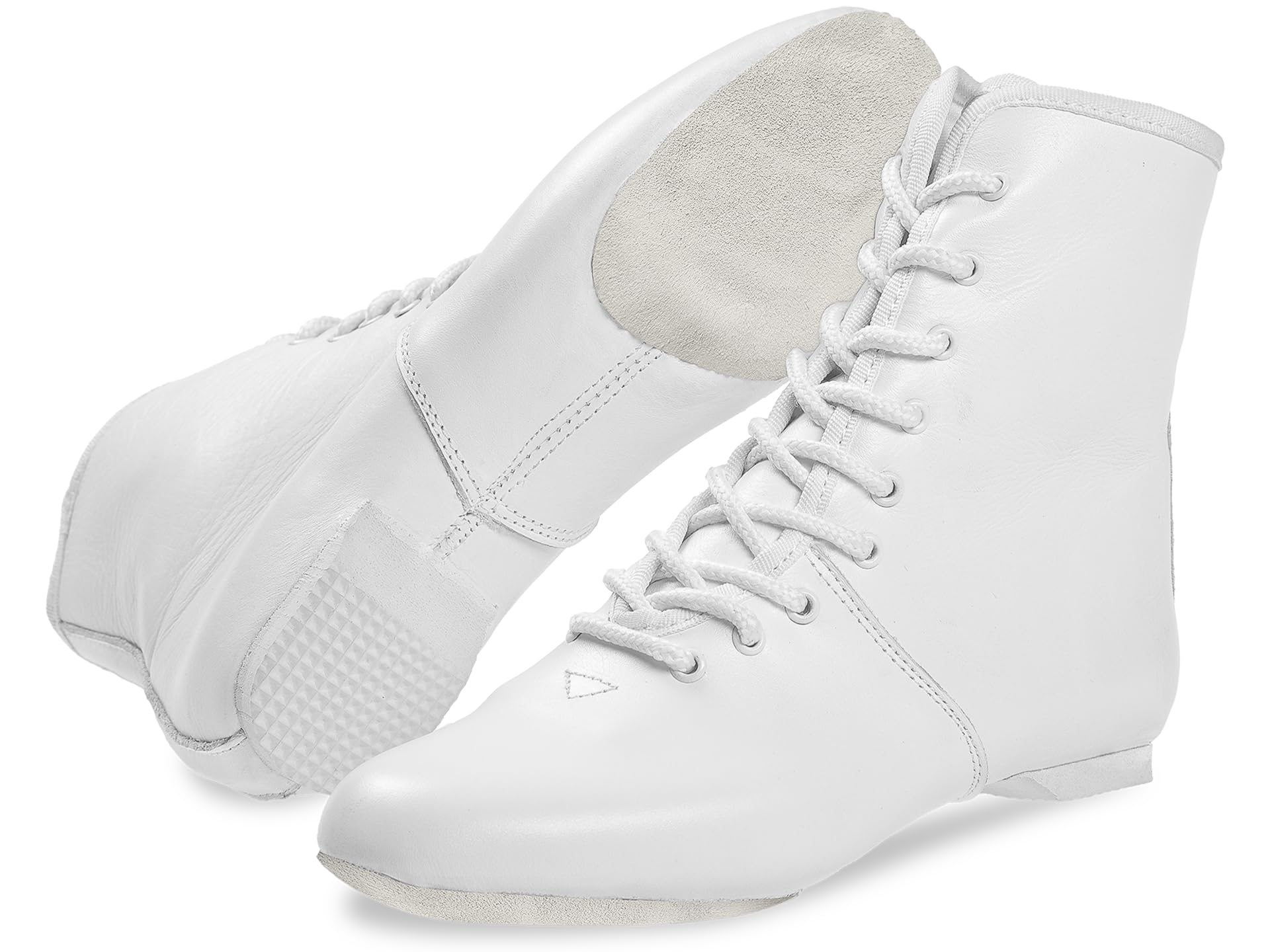 Diamant Mittelhoher Gardestiefel 9-Loch in Leder mit geteilter Ledersohle und 10mm Absatz