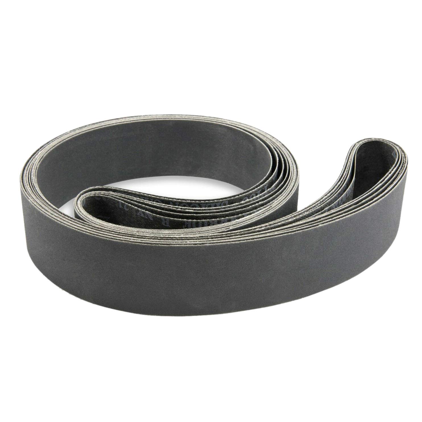 Oewwthy 12Pcs 1 x 30 Inch Silicon Carbide Fine Grit Sanding Belts 400, 600, 800, 1000 Grits