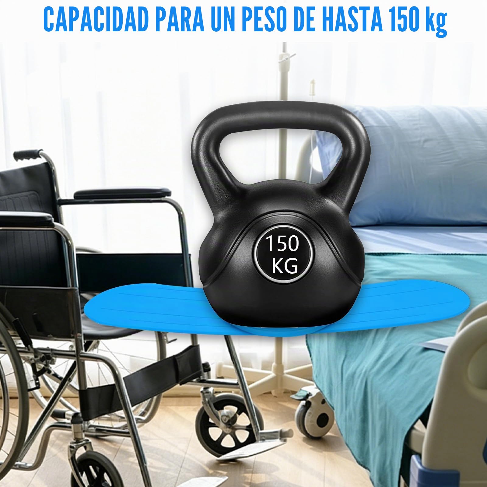 Tabla de Transferencia, 90 cm Tabla de Transferencia para Personas Mayores con Disco Giratorio de 360°, Capacidad Peso 150 Kg, Transferir Pacientes a Sillas de Ruedas, Camas, Aseos o Coches