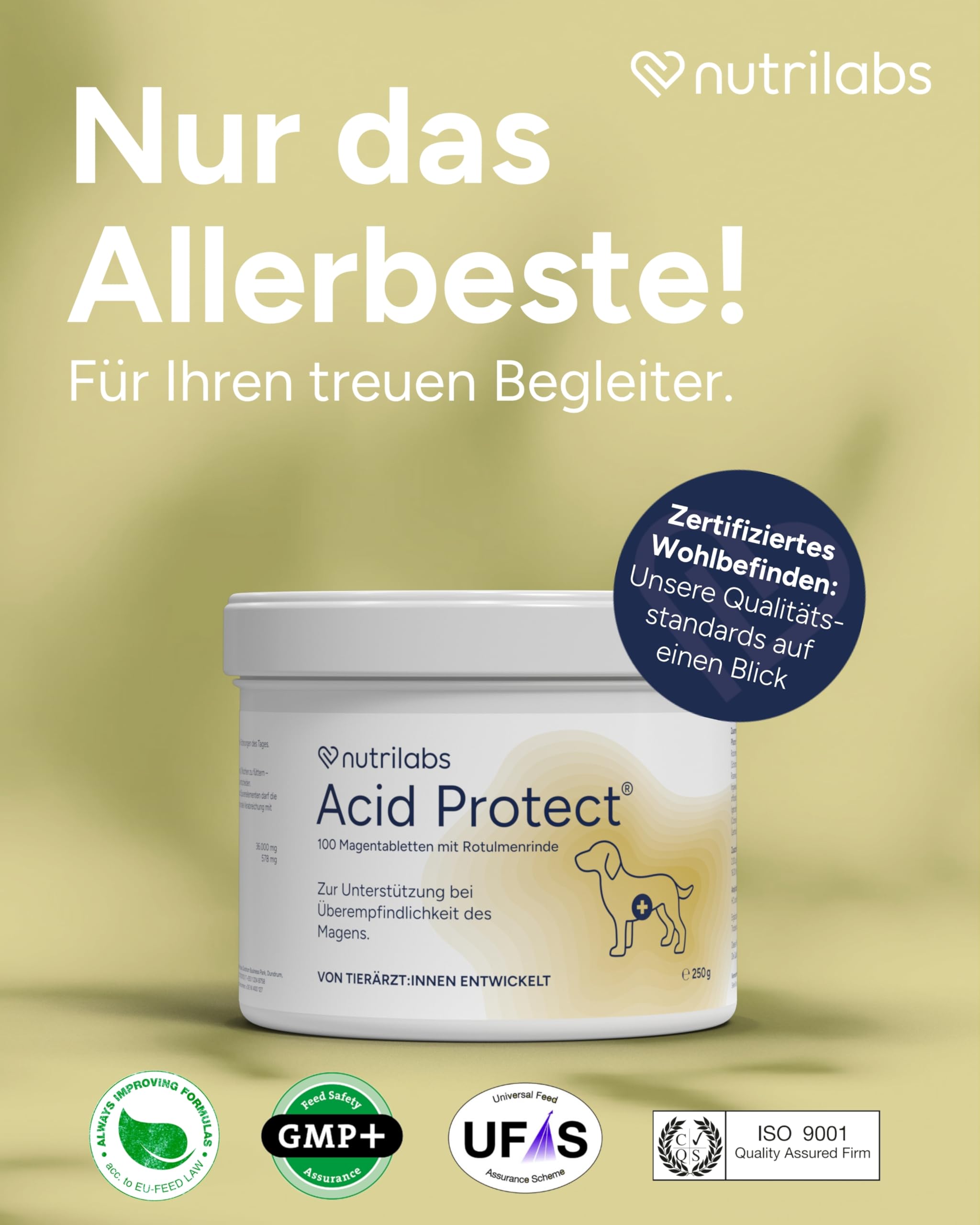 Acid Protect Kautabletten f.Hunde 100 St
