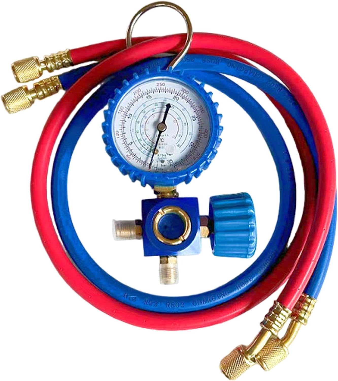 DISPRA Car AC Recharge Kit, R134A Refrigerant Recharge Kit