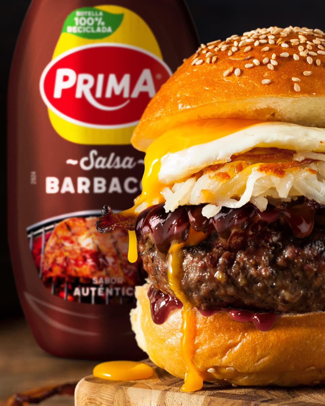 Prima Salsa Barbacoa Original Ahumado 750 g