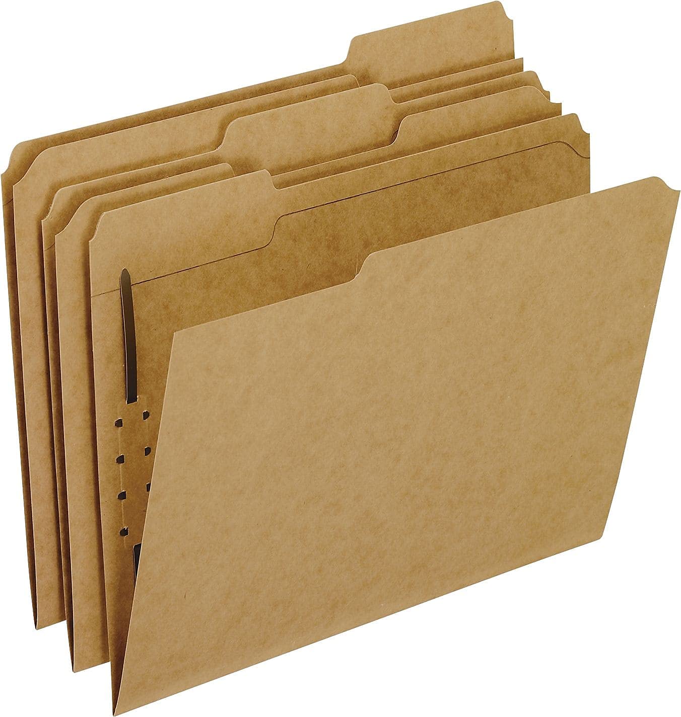 Pendaflex FK211 Schnellhefter aus Kraftpapier, 1 Verschluss, 1/3 Zuschnitttaben, Briefe, 50 Stück