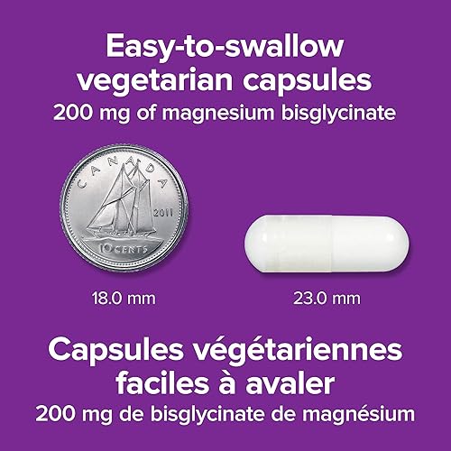 Miniatura 6 de Bisglicinato Magnesio 200mg Cápsulas por Webber Naturals