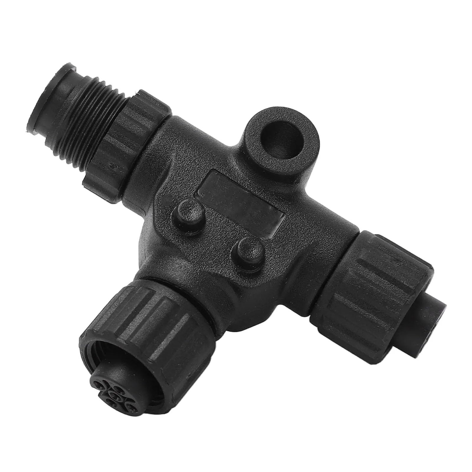 Montesy Upgrades T Connector 3 Port Waterproof Connector ABS & Metal Connector Boat Equipment Connector for Matsutec NMEA2000