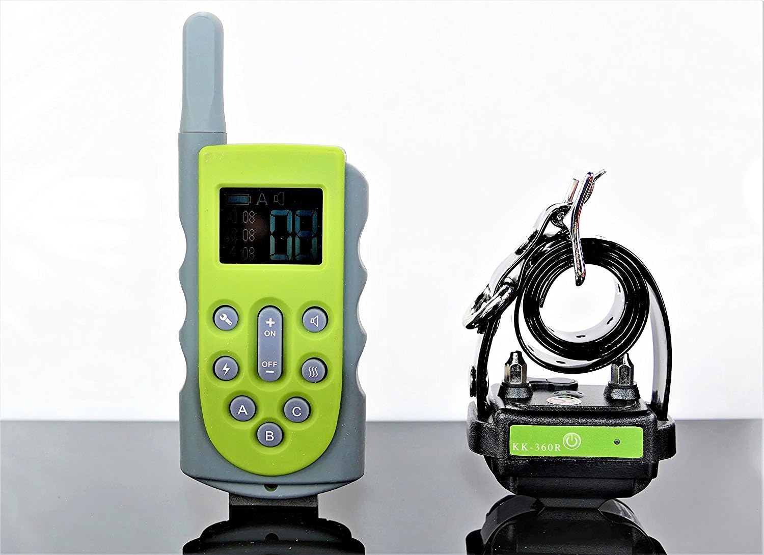 650 Yards Remote Dog Training Collar Obedience Trainer:Rechargeable Waterproof Collar w/10 Levels of Adjustable Static Stimulation,Beep Tone and Vibration (One-dog Trainer)